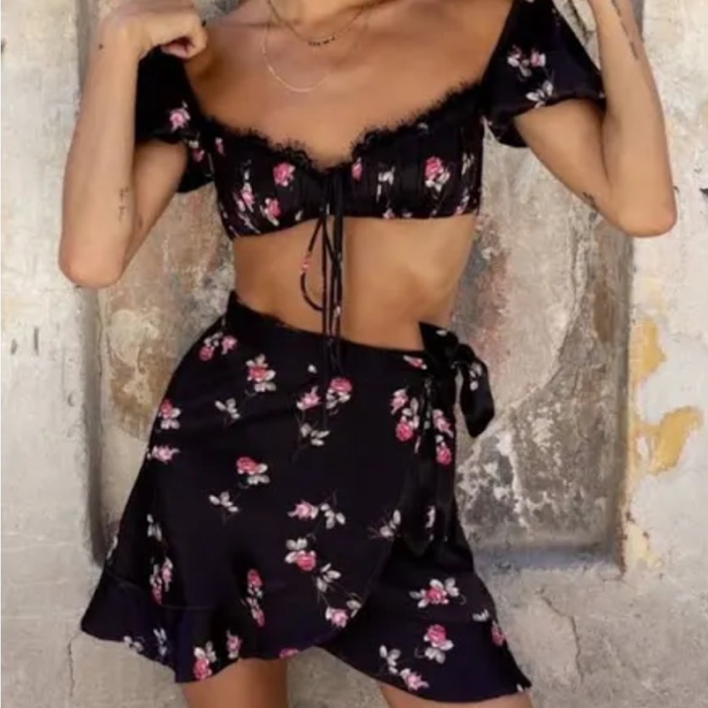 Rat & Boa Skirt Set